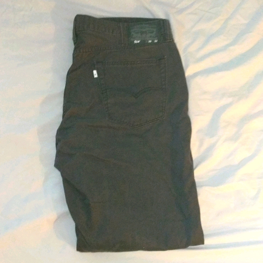 Men's Levi Strauss black jeans 38x32